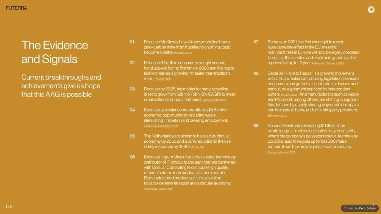 Futerra: The Awesome Anthropocene Goals, slide 68
