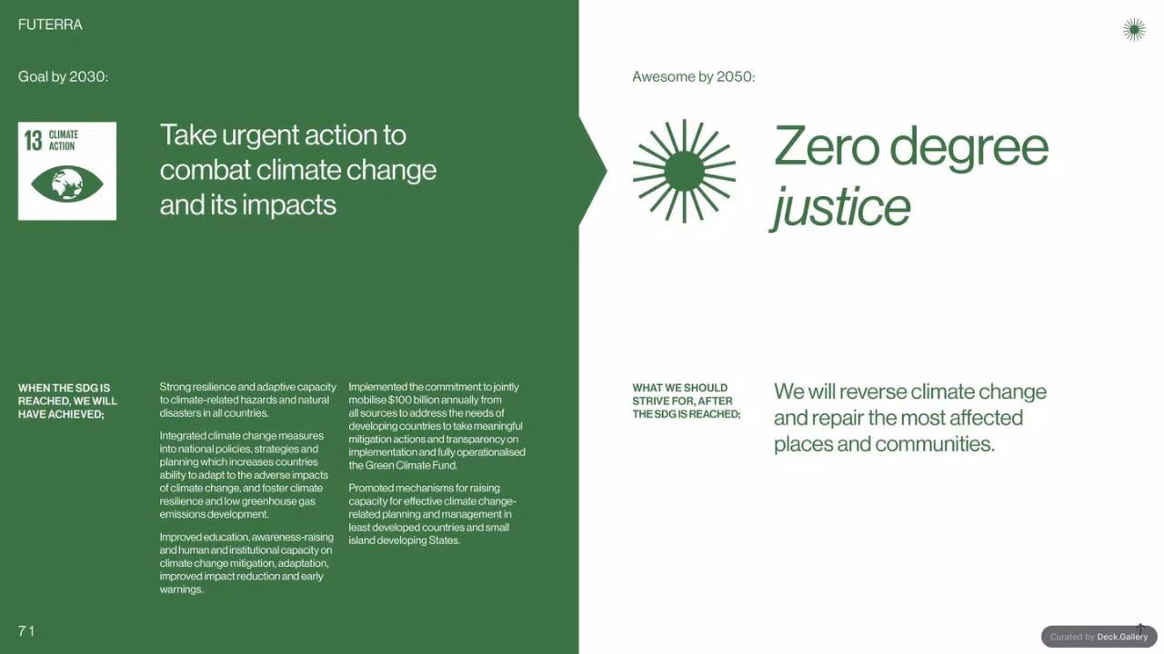 Futerra: The Awesome Anthropocene Goals, slide 71