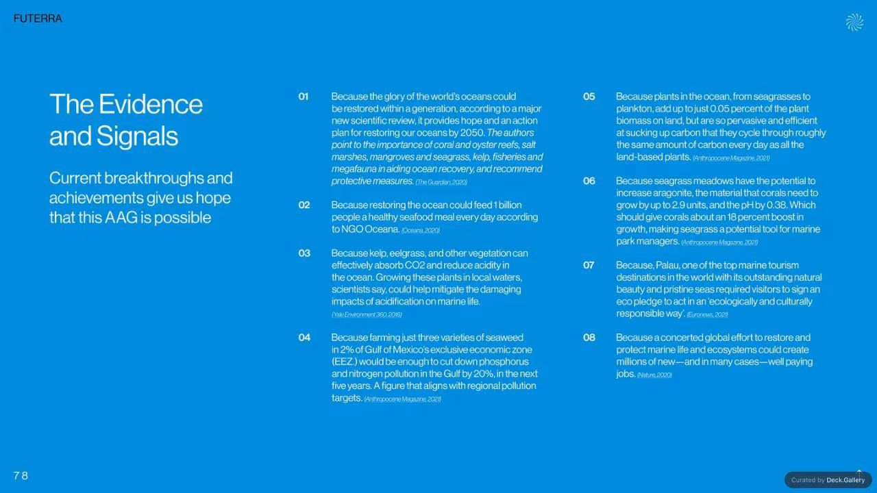 Futerra: The Awesome Anthropocene Goals, slide 78