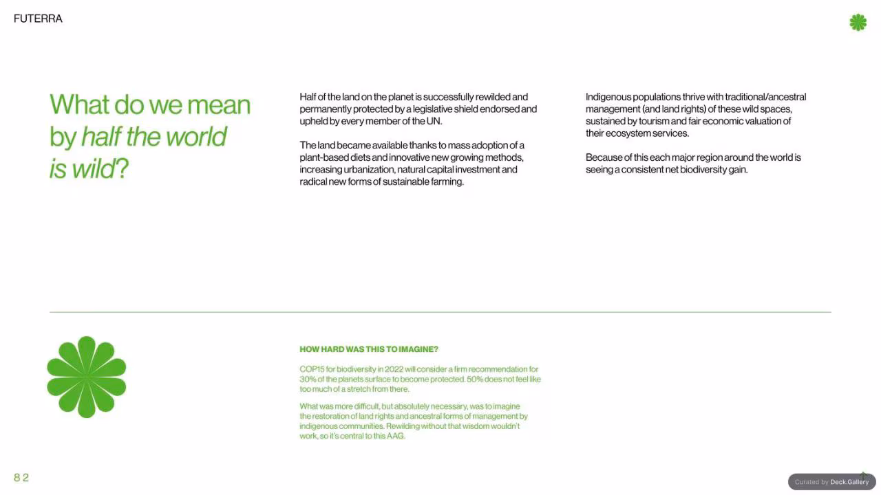Futerra: The Awesome Anthropocene Goals, slide 82