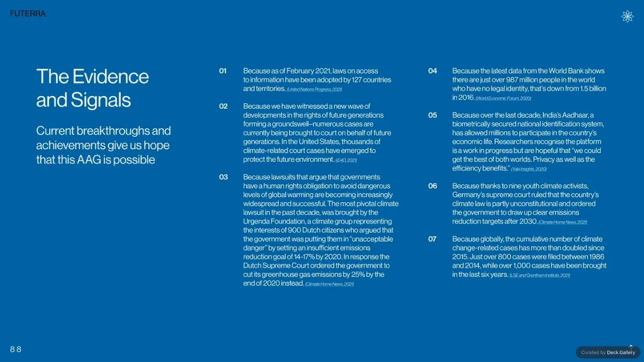 Futerra: The Awesome Anthropocene Goals, slide 88