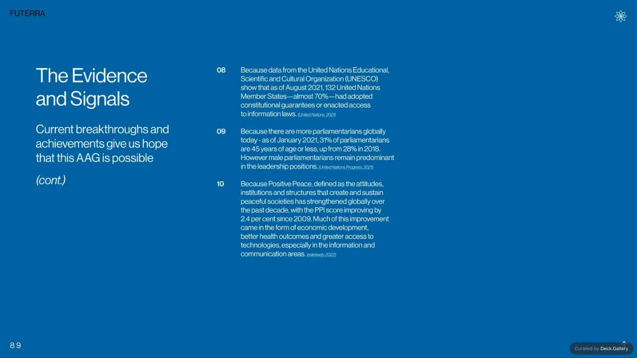 Futerra: The Awesome Anthropocene Goals, slide 89