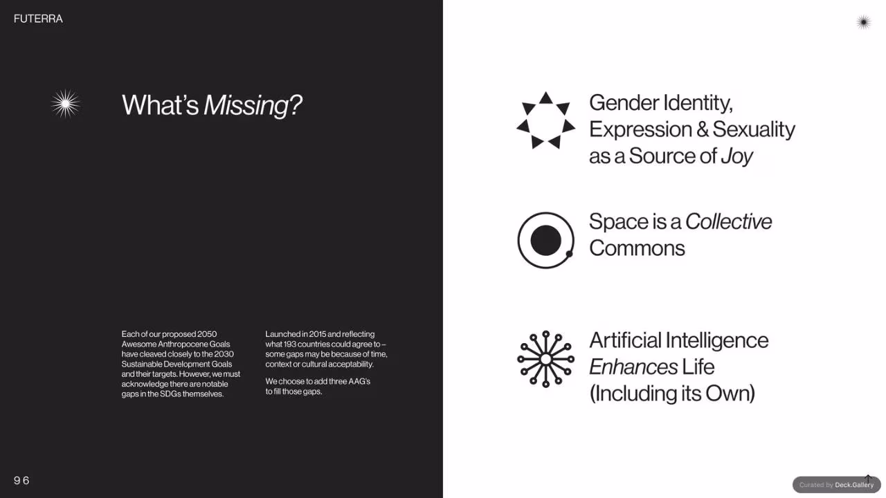 Futerra: The Awesome Anthropocene Goals, slide 96
