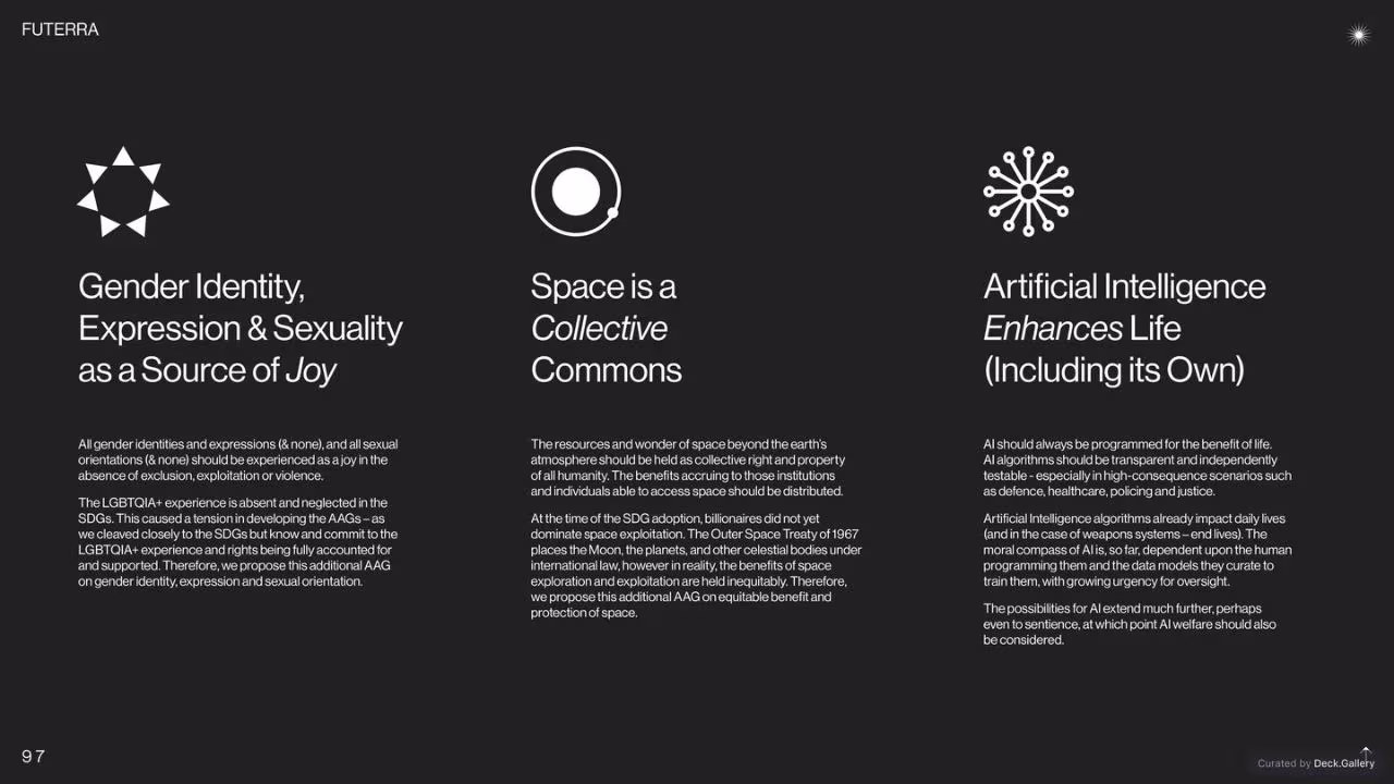 Futerra: The Awesome Anthropocene Goals, slide 97