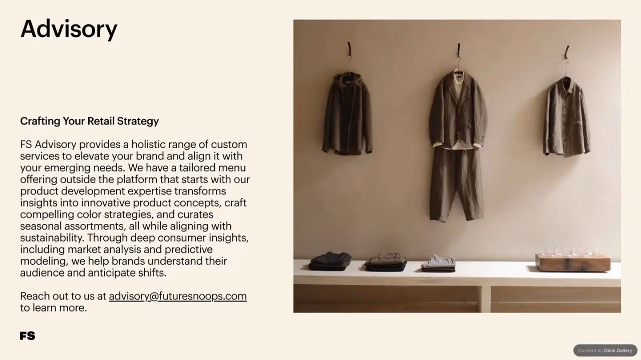 The Future of Retail, slide 3