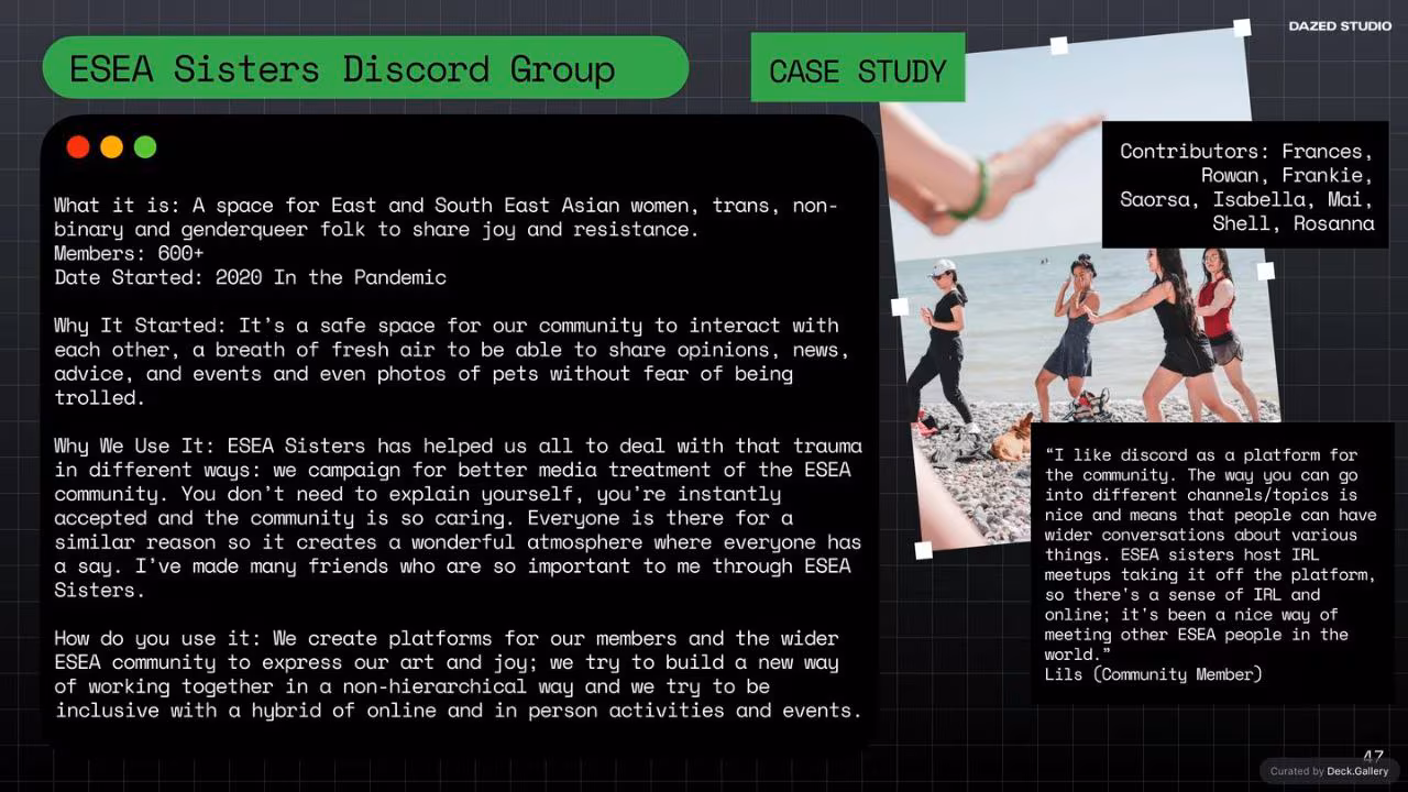 The Future of Social: Dazed Studio Research, slide 47