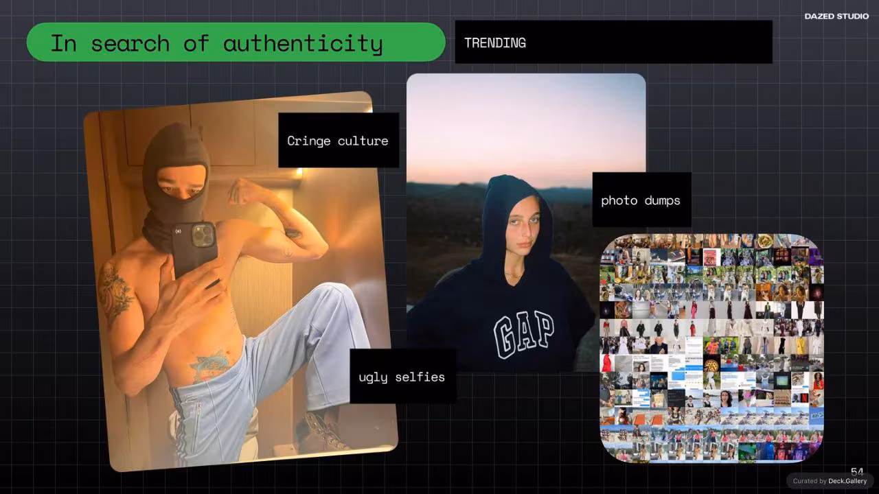 The Future of Social: Dazed Studio Research, slide 54