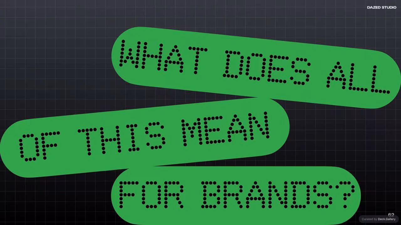 The Future of Social: Dazed Studio Research, slide 62