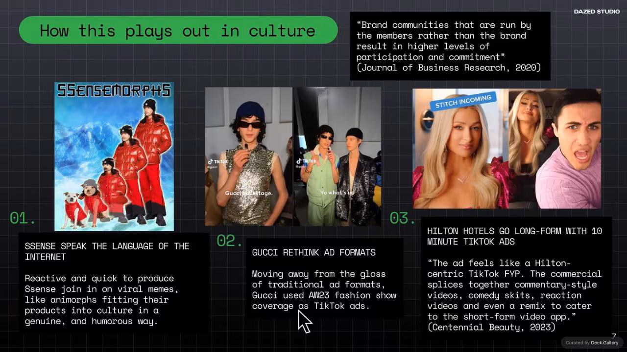 The Future of Social: Dazed Studio Research, slide 67
