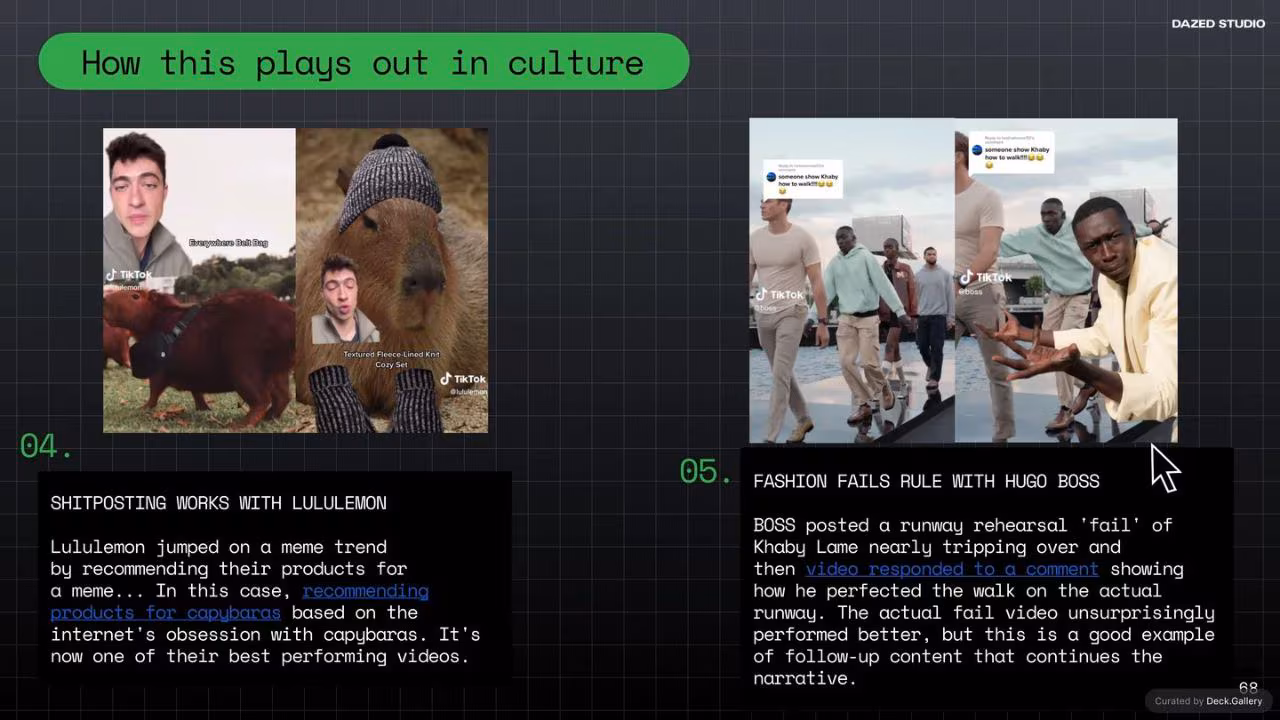 The Future of Social: Dazed Studio Research, slide 68