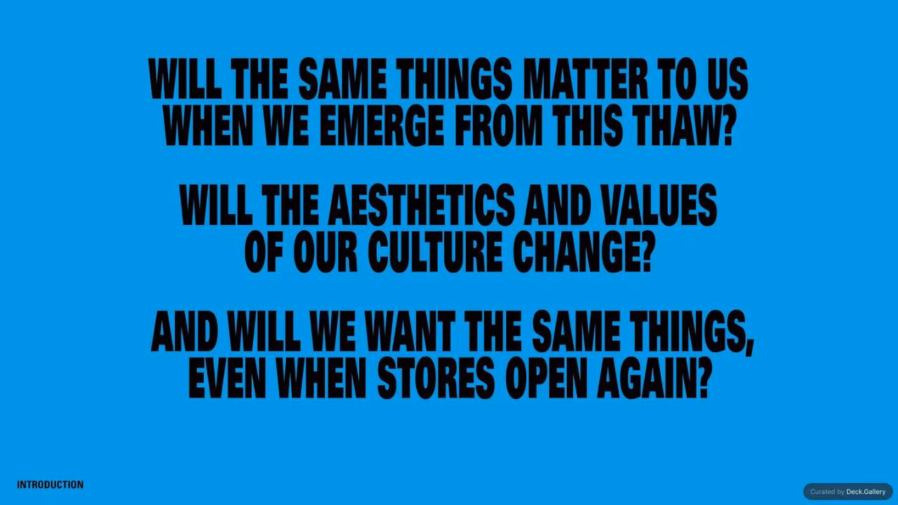 Highsnobiety: The Immunized Shopper 2020, slide 3
