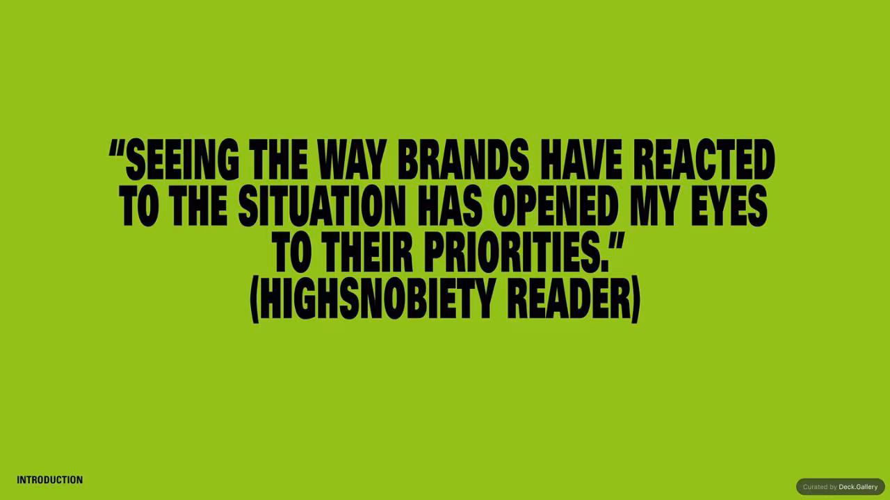 Highsnobiety: The Immunized Shopper 2020, slide 6
