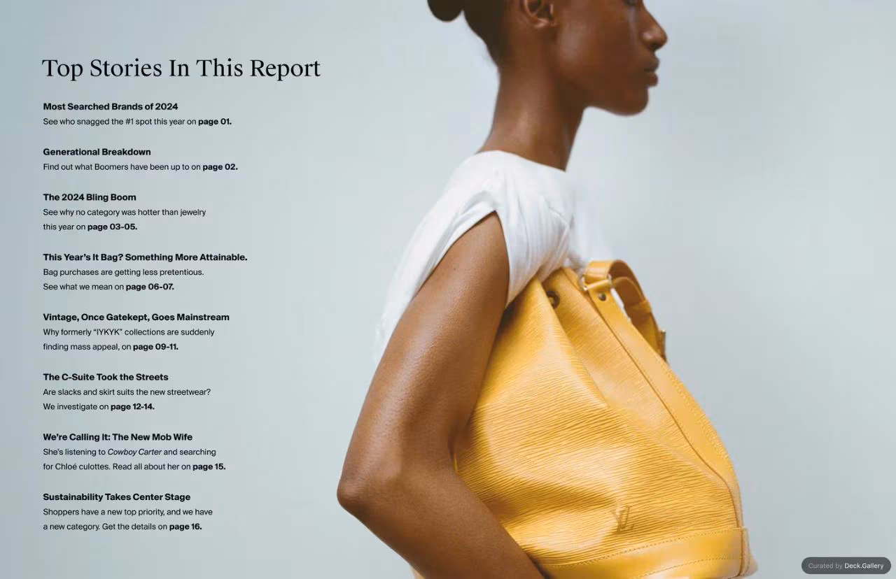 The RealReal 2024 Resale Report, slide 3