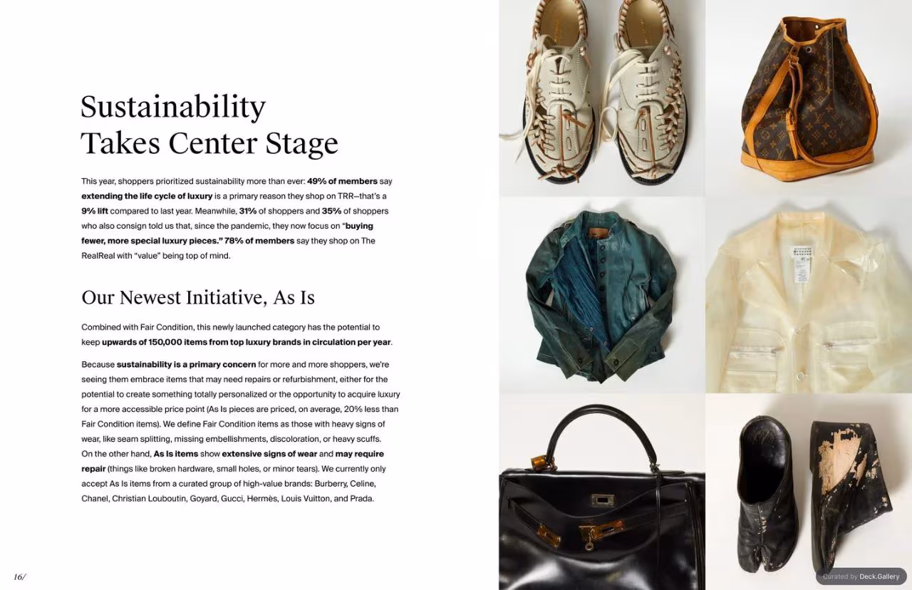 The RealReal 2024 Resale Report, slide 19