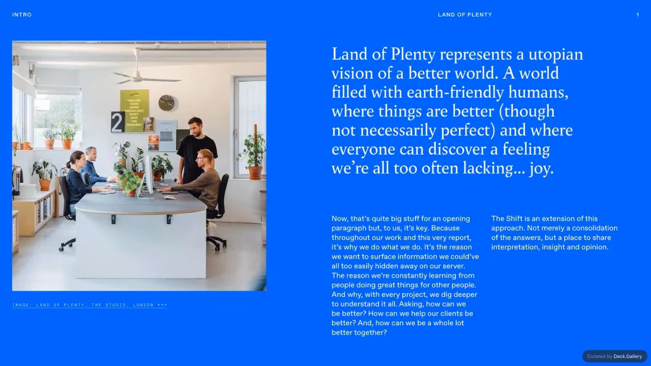 Land of Plenty: The Hospitality Edit, slide 4