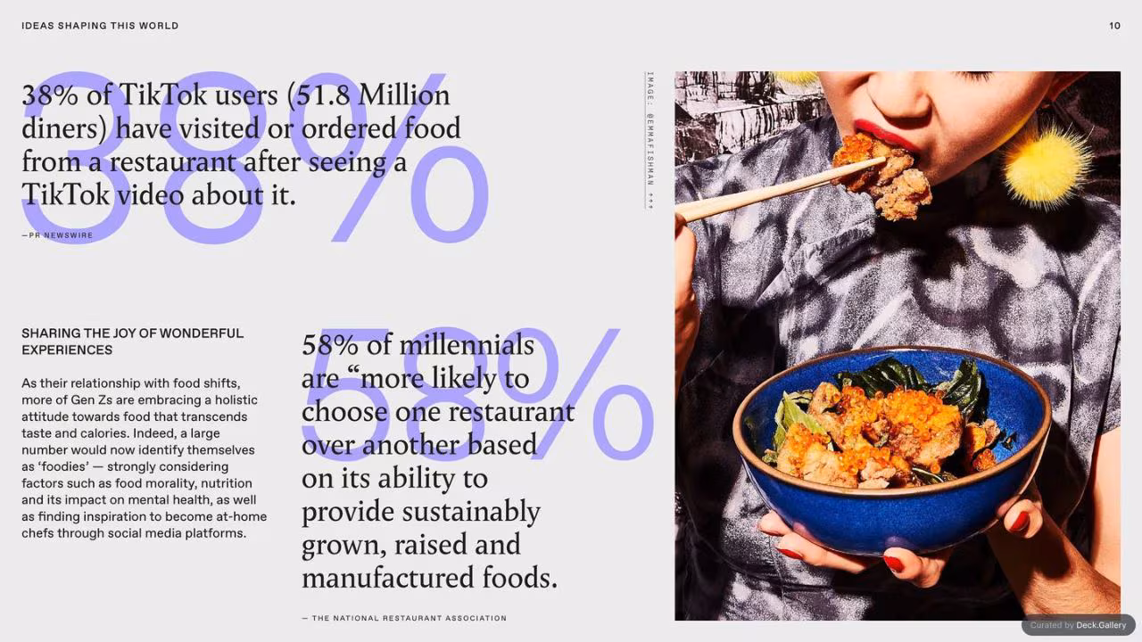 Land of Plenty: The Hospitality Edit, slide 13