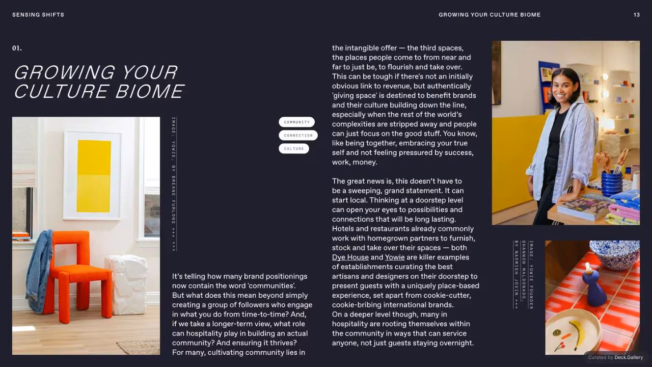 Land of Plenty: The Hospitality Edit, slide 16