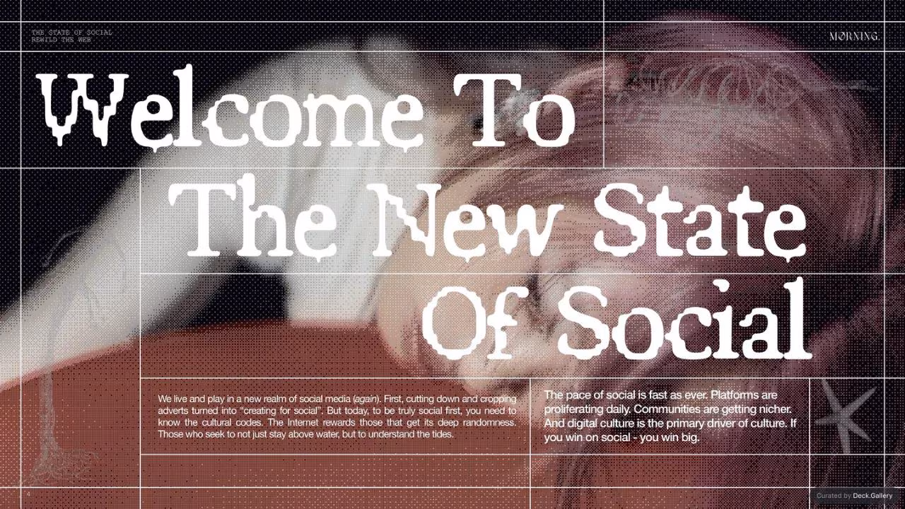 The State of Social: Rewild the Web, slide 4