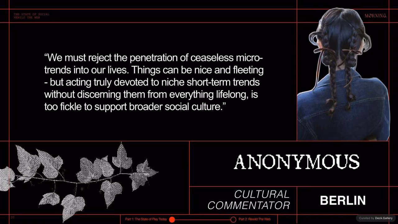 The State of Social: Rewild the Web, slide 20