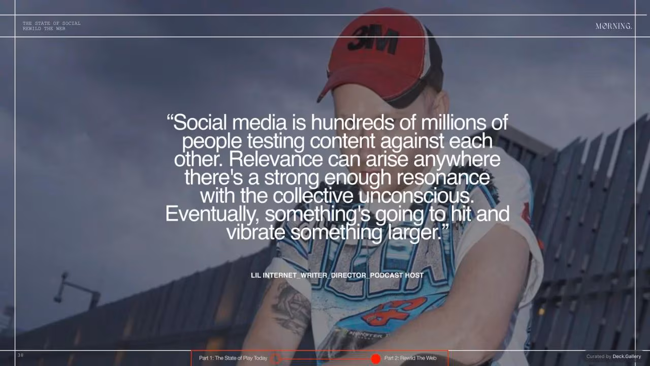 The State of Social: Rewild the Web, slide 38