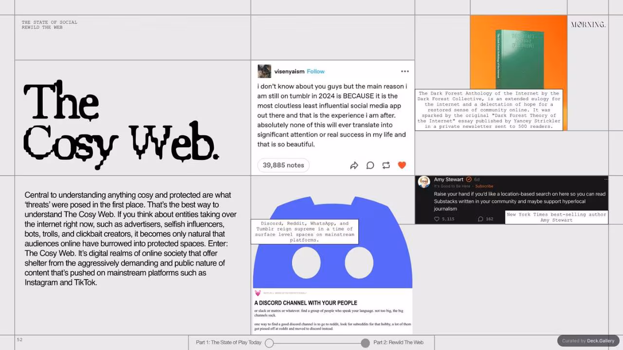 The State of Social: Rewild the Web, slide 52