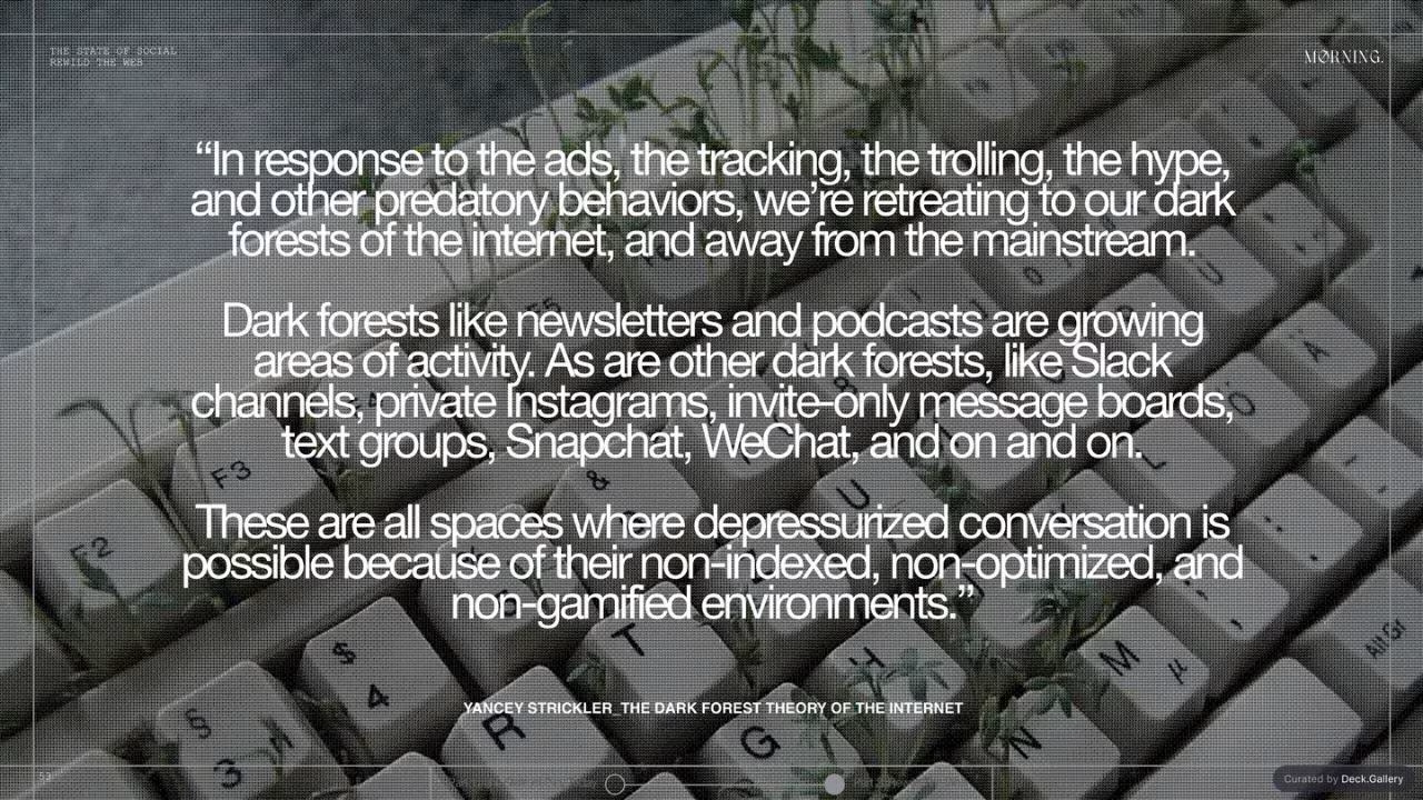 The State of Social: Rewild the Web, slide 53