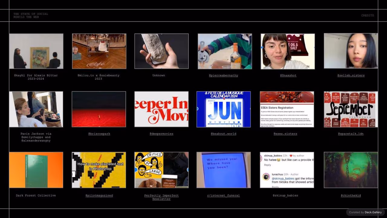 The State of Social: Rewild the Web, slide 73