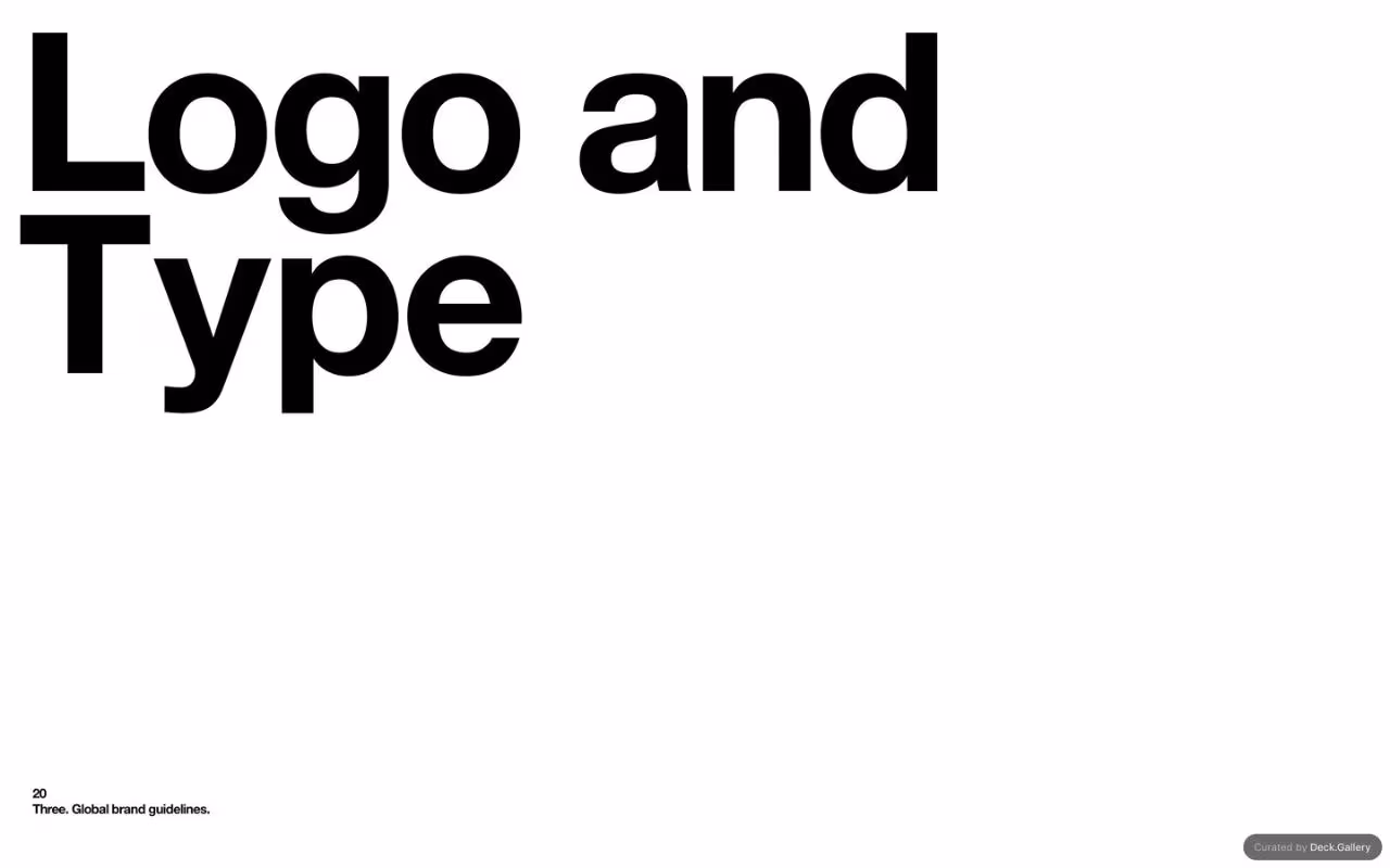 Three Global Brand Guidelines 2025, slide 20
