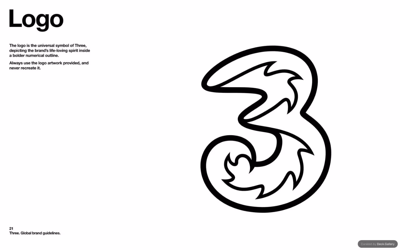 Three Global Brand Guidelines 2025, slide 21