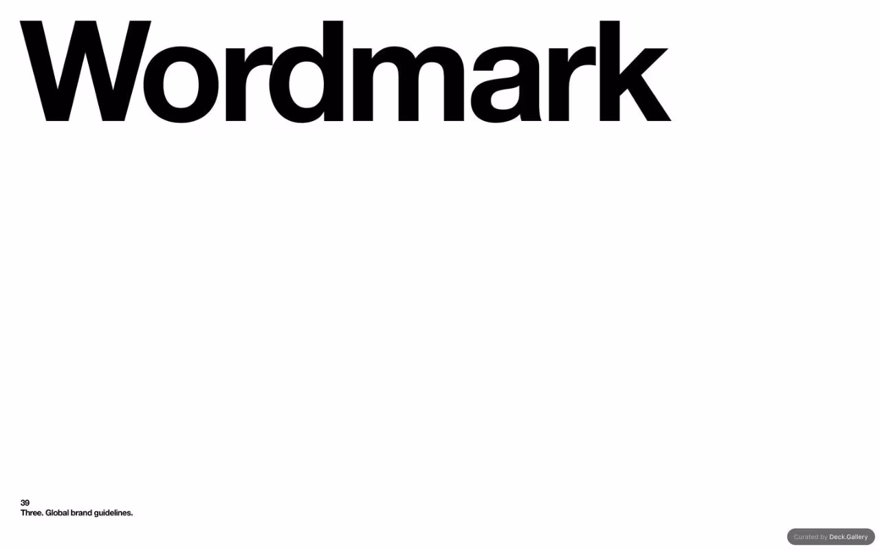 Three Global Brand Guidelines 2025, slide 39
