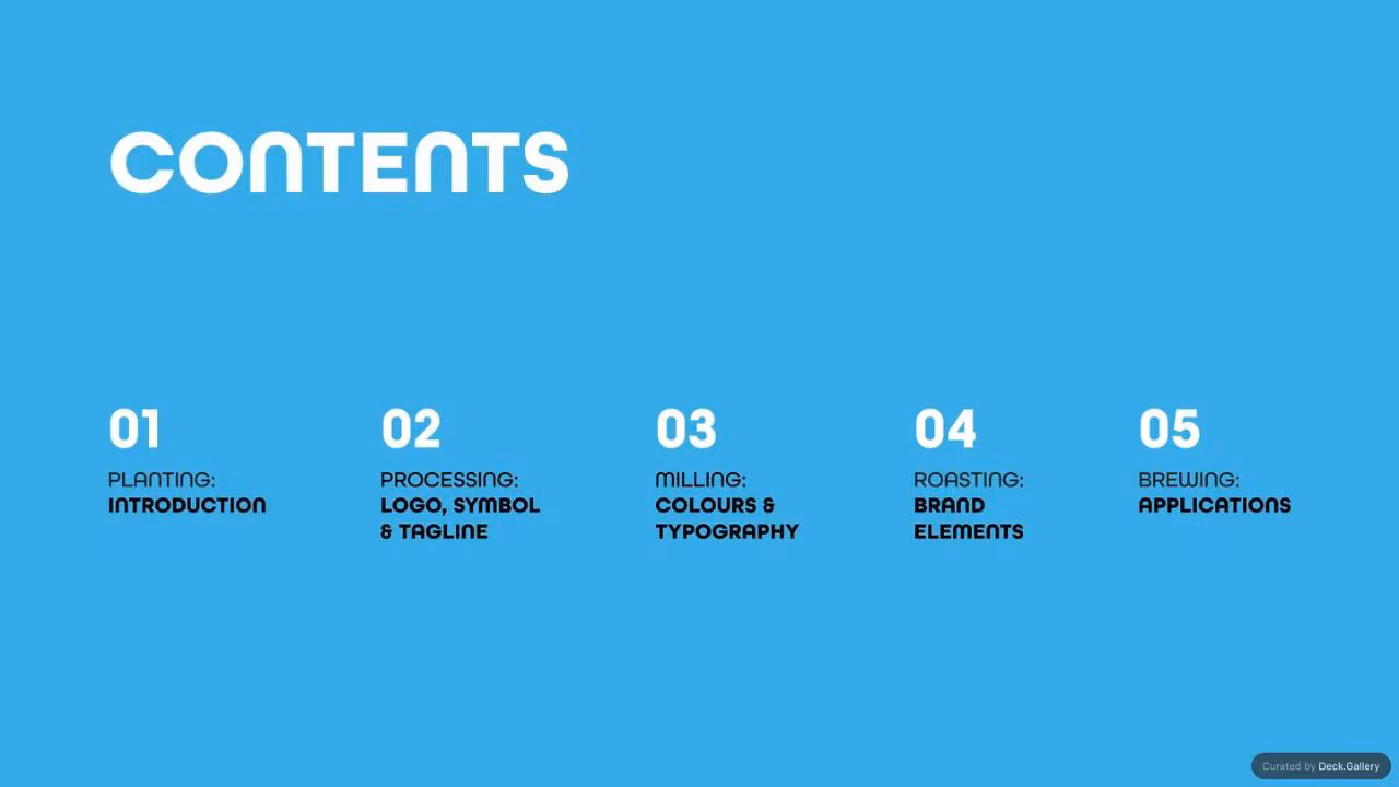 Tramways Coffee Brand Guidelines 2022, slide 3