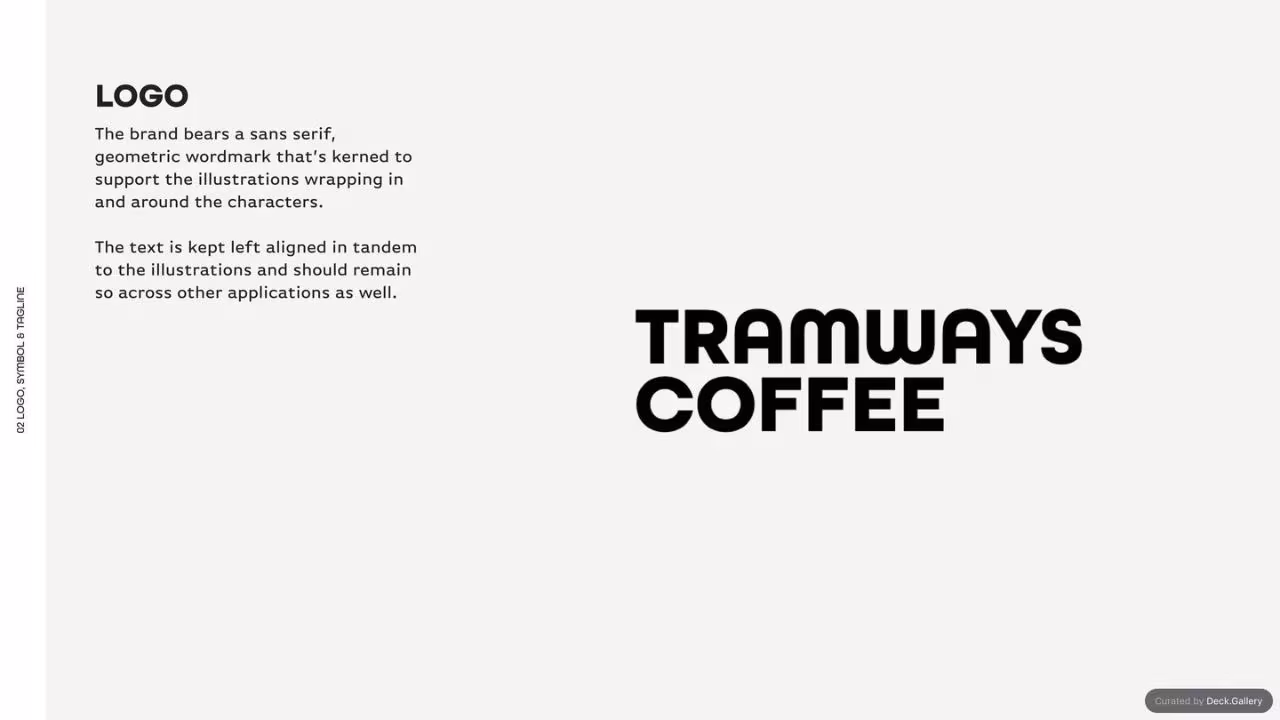 Tramways Coffee Brand Guidelines 2022, slide 10