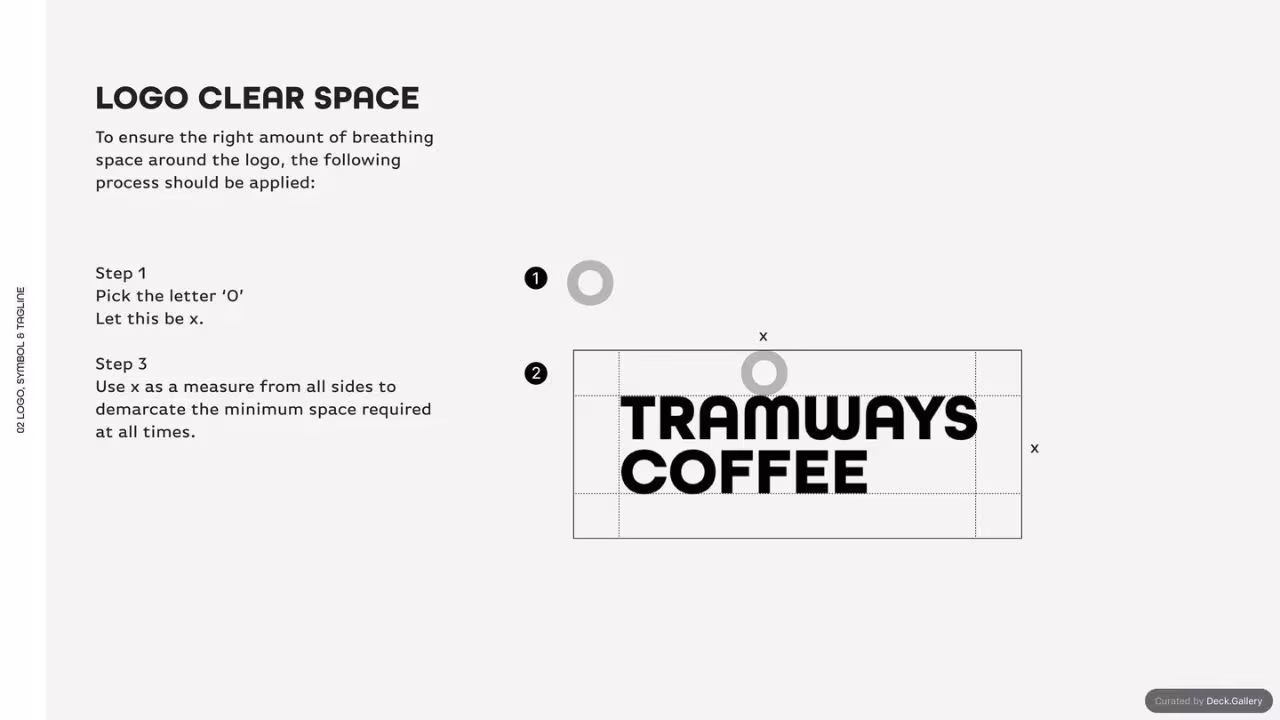 Tramways Coffee Brand Guidelines 2022, slide 12