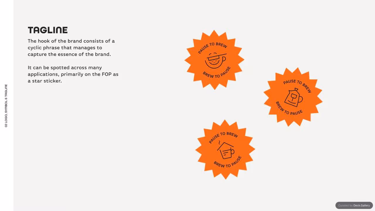 Tramways Coffee Brand Guidelines 2022, slide 15