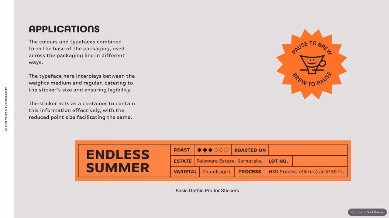 Tramways Coffee Brand Guidelines 2022, slide 21