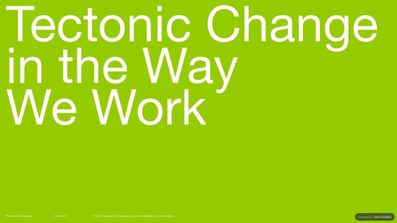 Upwork Investor Day Report 2024, slide 22
