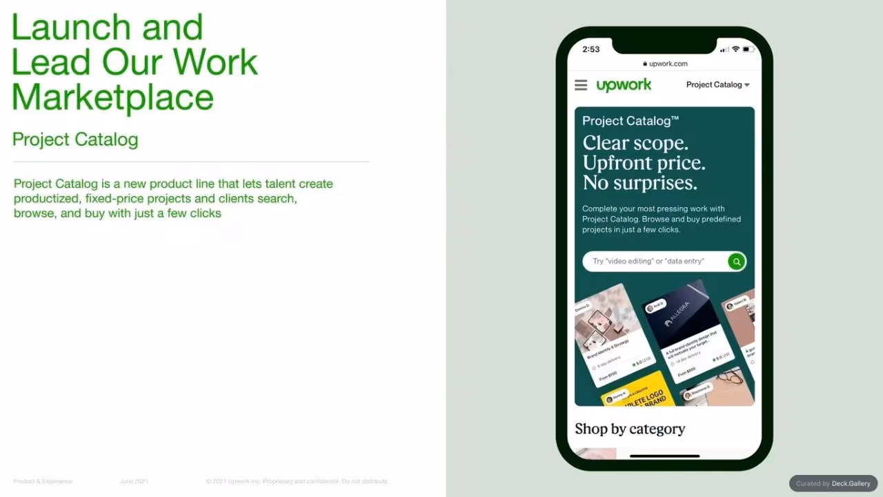 Upwork Investor Day Report 2024, slide 35