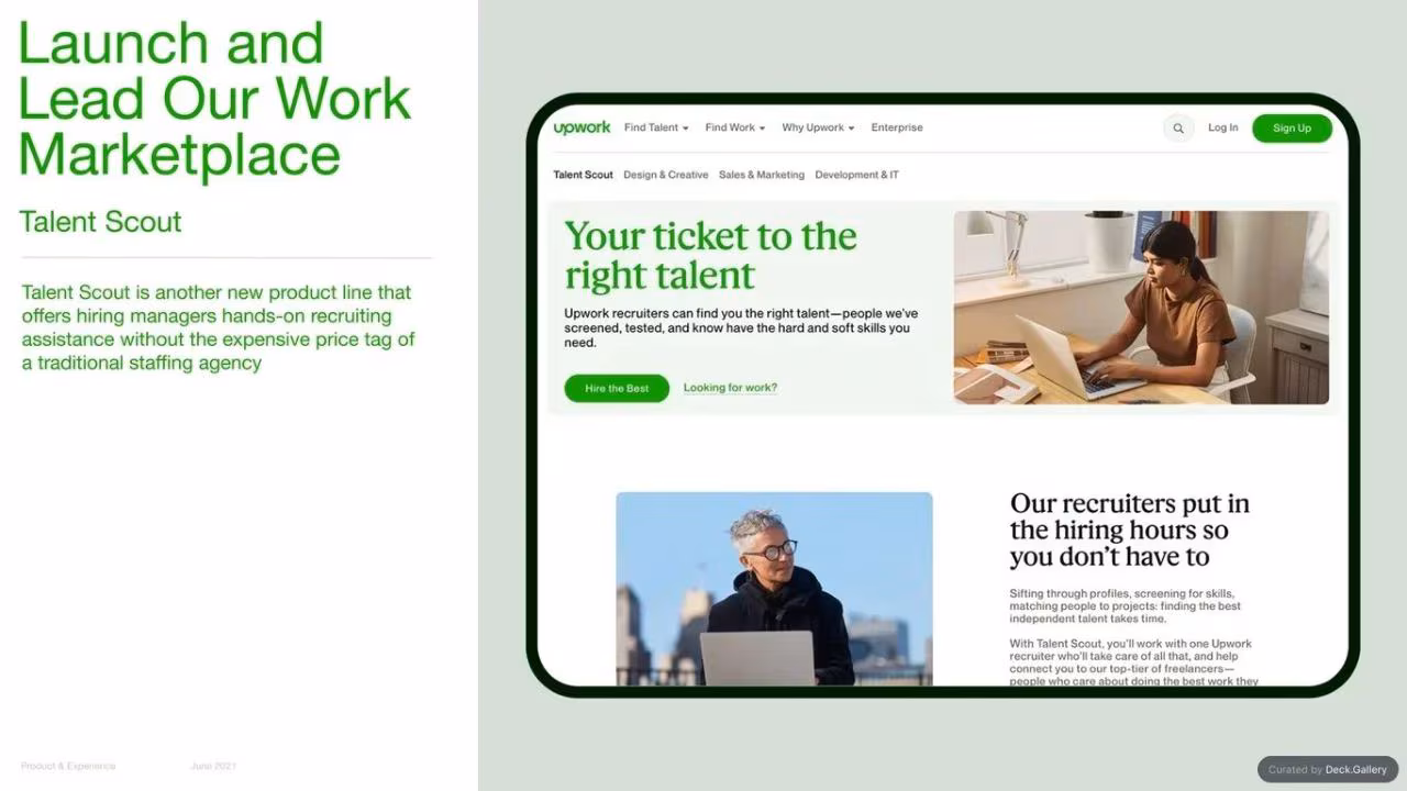 Upwork Investor Day Report 2024, slide 36