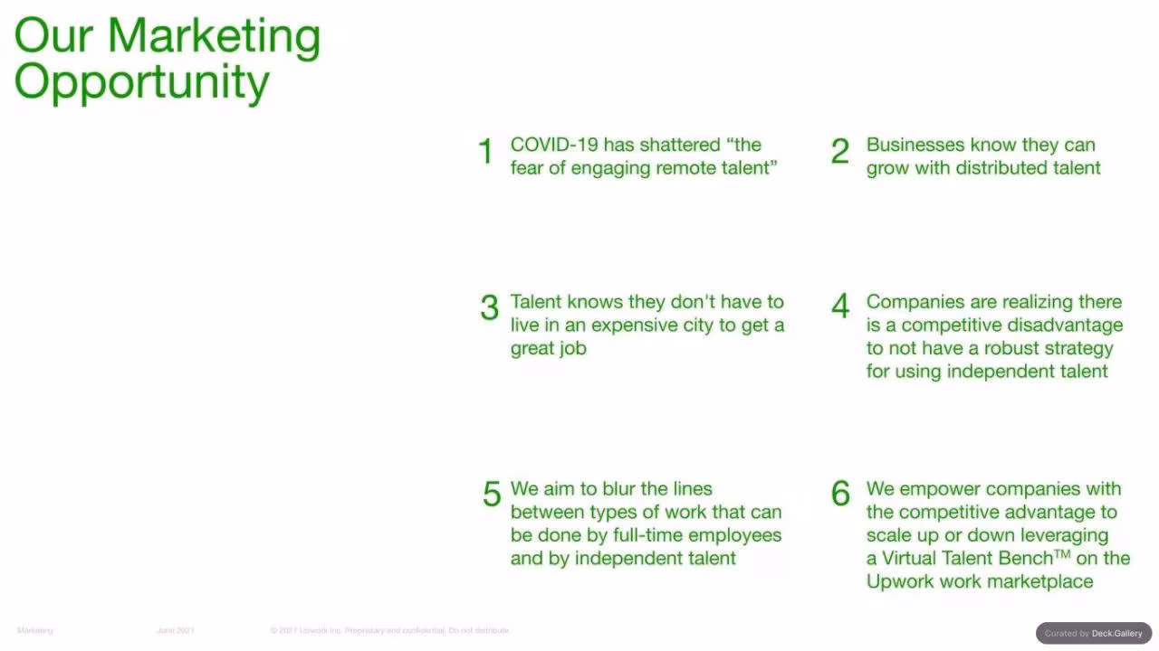 Upwork Investor Day Report 2024, slide 50