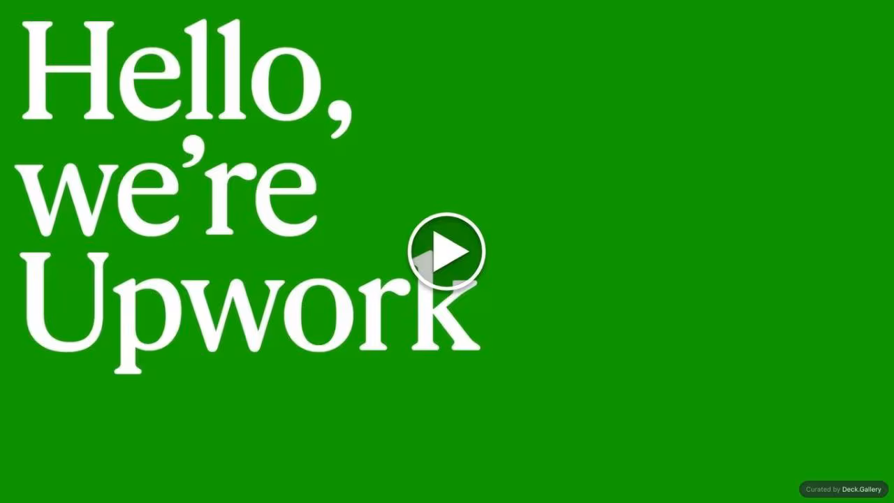 Upwork Investor Day Report 2024, slide 52