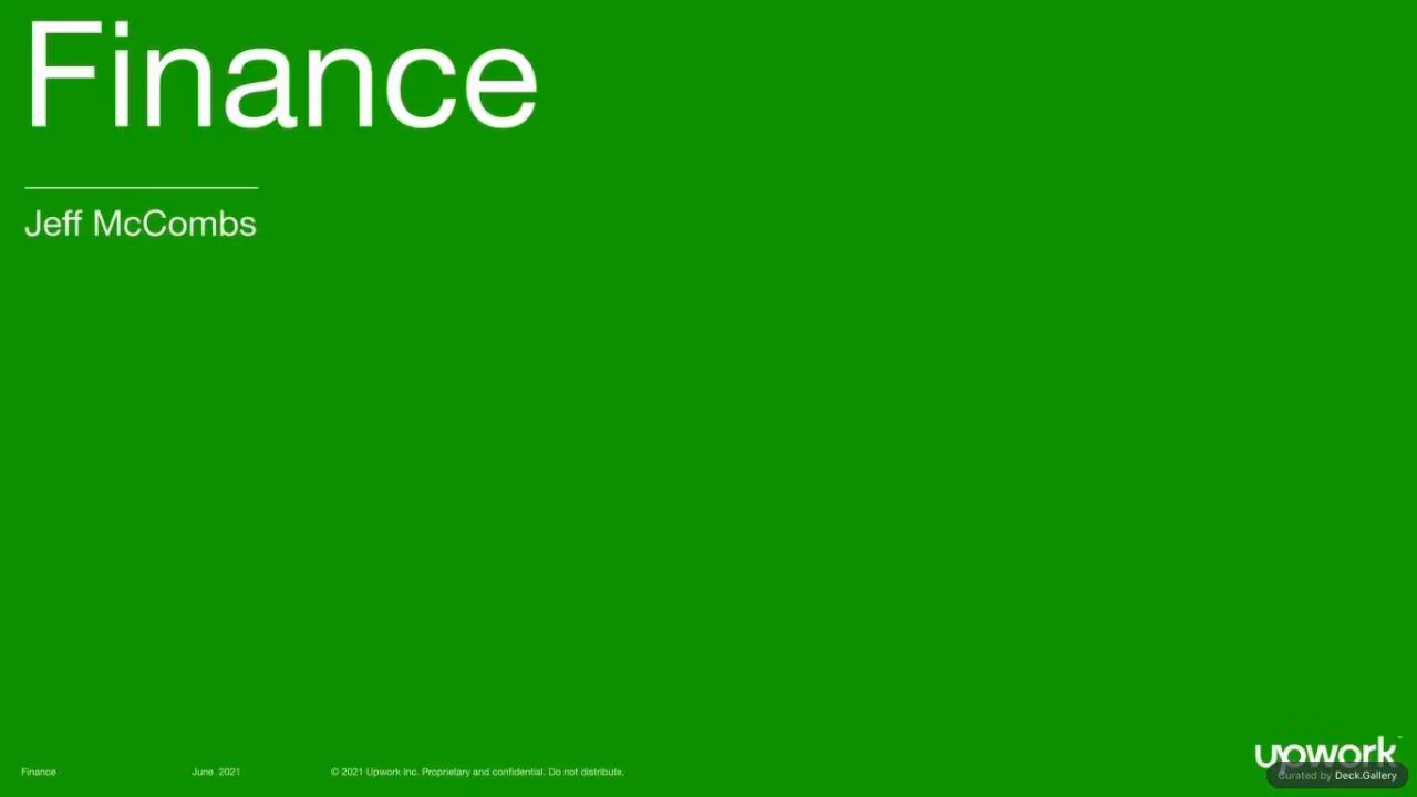 Upwork Investor Day Report 2024, slide 86
