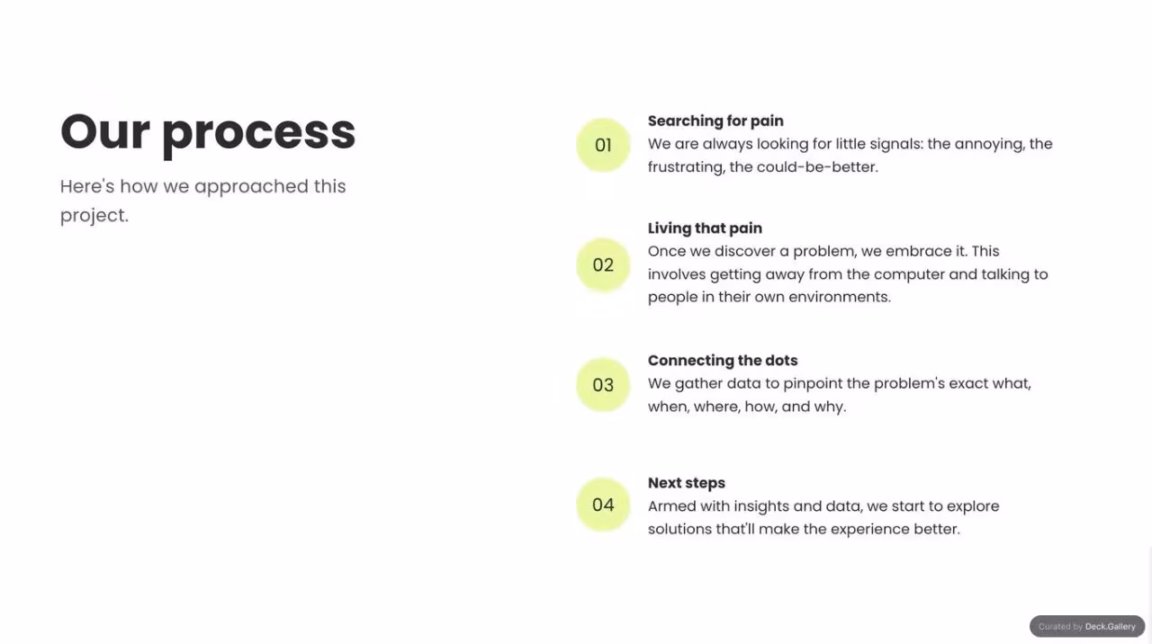 UX Research Report Template, slide 3