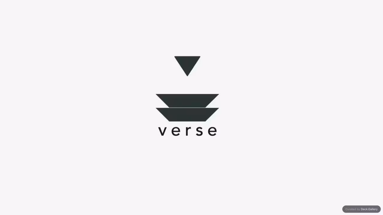 Verse AI Pitch Deck