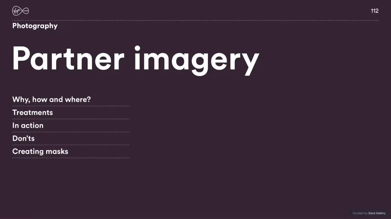 Virgin Media Brand Guidelines 2020, slide 112