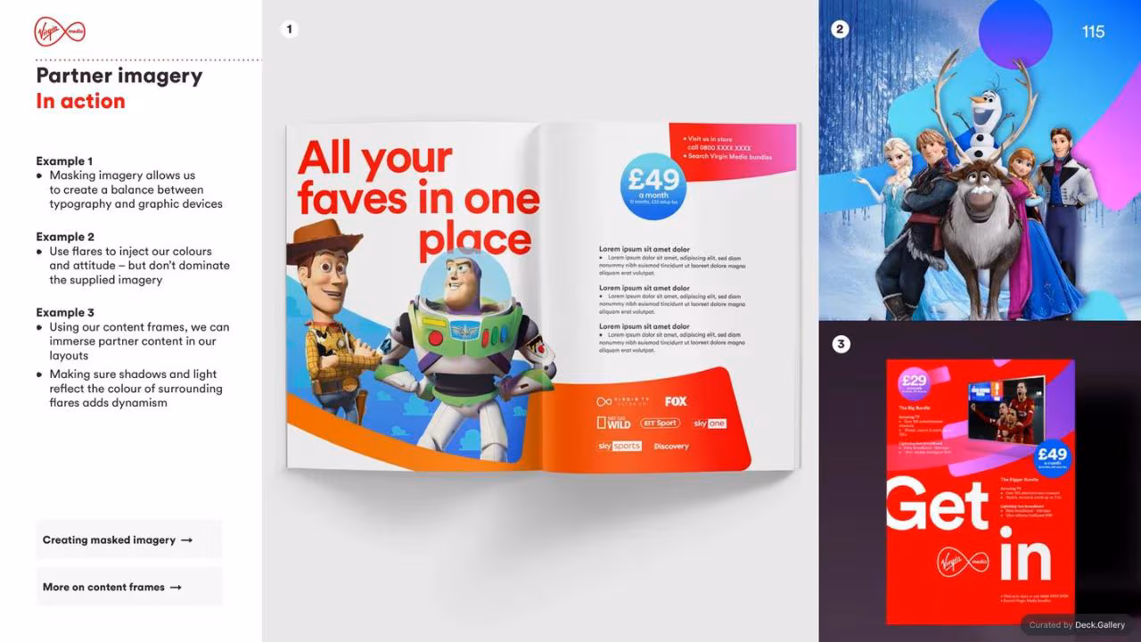 Virgin Media Brand Guidelines 2020, slide 115