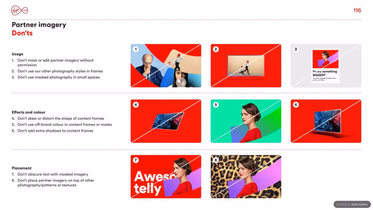 Virgin Media Brand Guidelines 2020, slide 116