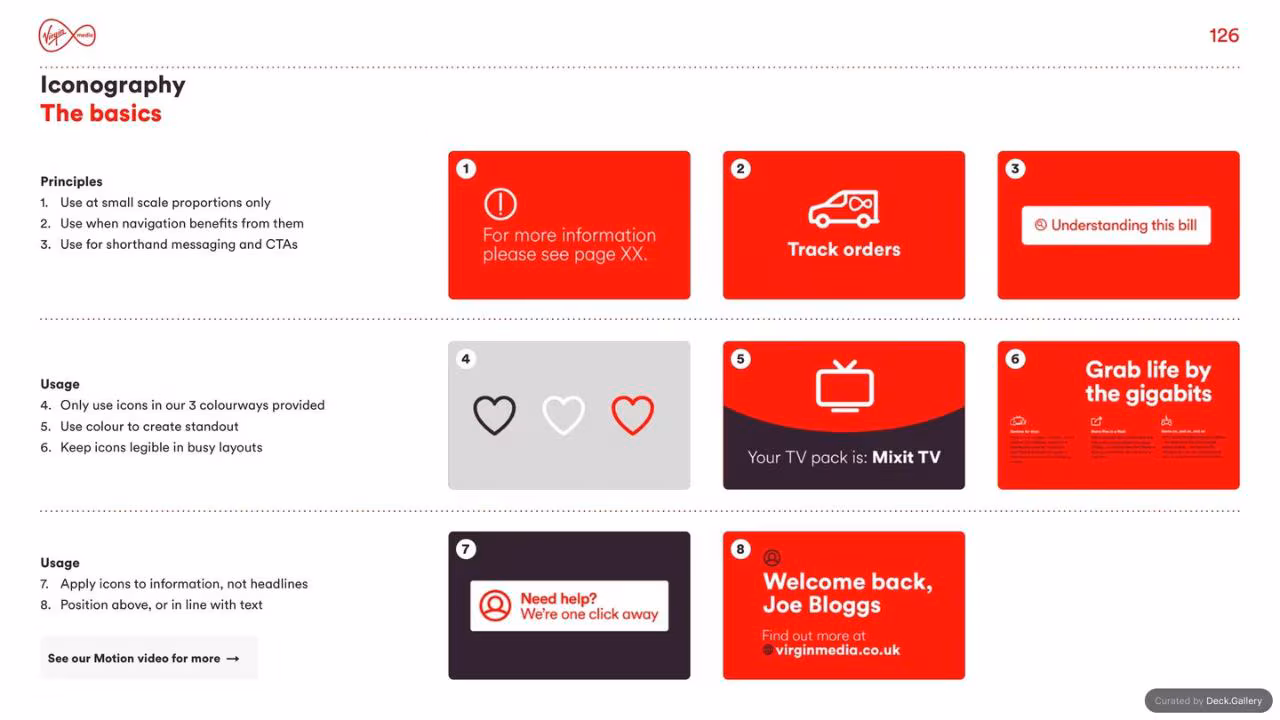 Virgin Media Brand Guidelines 2020, slide 126
