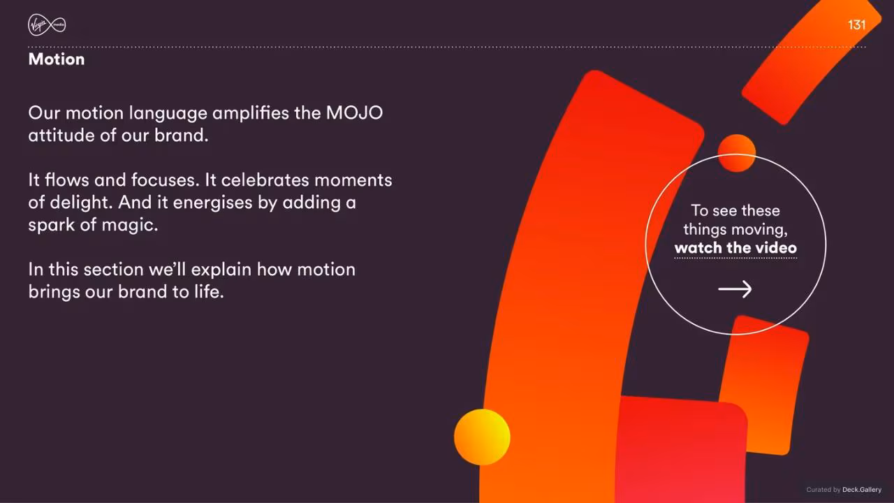 Virgin Media Brand Guidelines 2020, slide 131