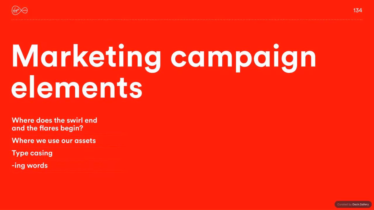 Virgin Media Brand Guidelines 2020, slide 134