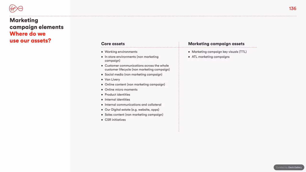 Virgin Media Brand Guidelines 2020, slide 136